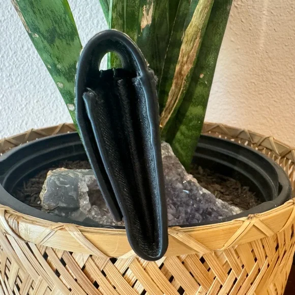 Kate Spade ♠️ laurel Way Christine Small Wallet Warm Beige/Black - Picture 6 of 9